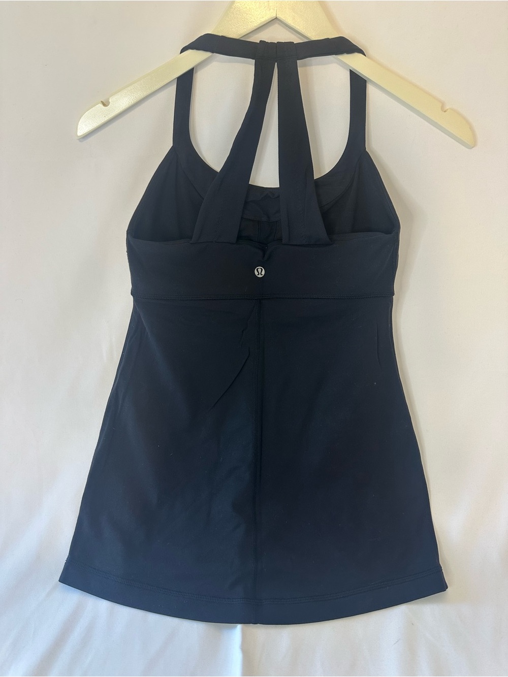 lululemon athletica Black Strappy Tank with Built-In Support